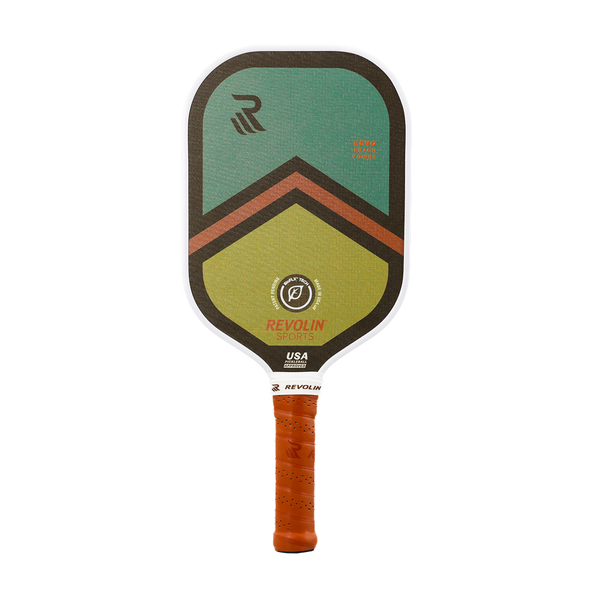 Revolin Revo Reach pickleball paddle on a white background